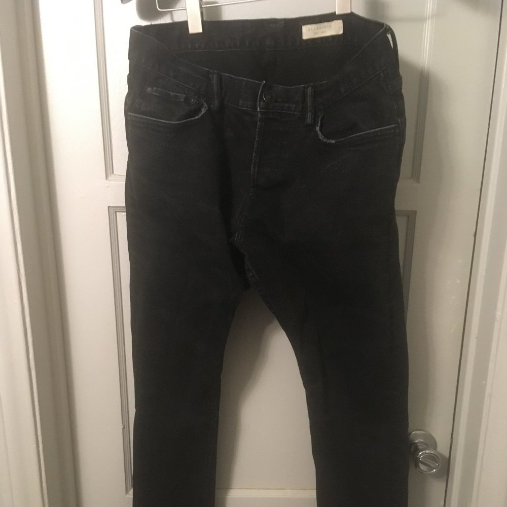 All Saints Rex Jeans Black 32x32